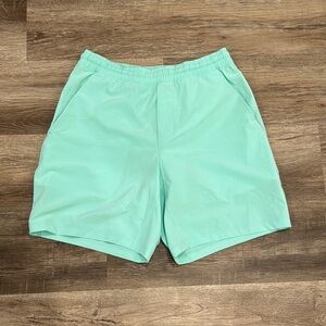 Mint Green Medium Lululemon Pace Breaker Lined Short 7”